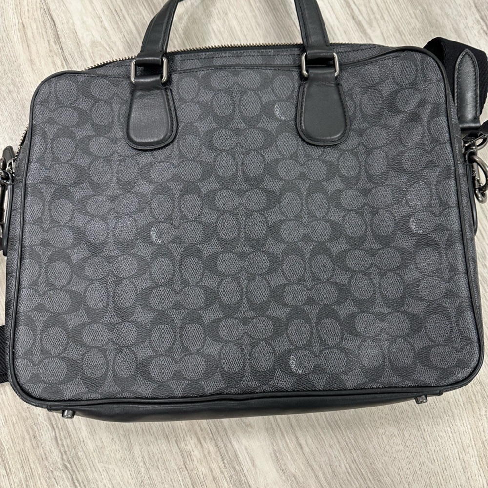 Coach briefcase.